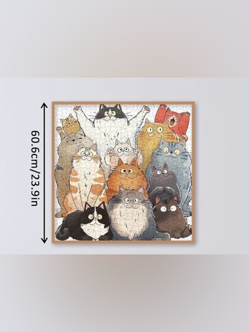 Colorful Cat Crew Puzzle - Multicolored - Picture 8 of 8